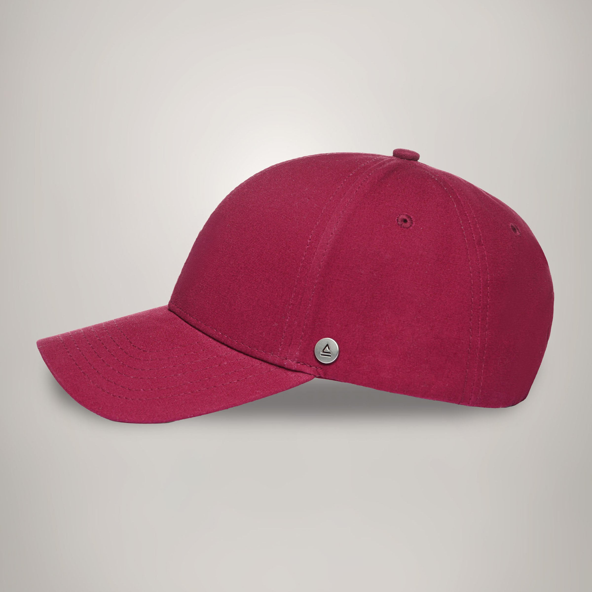 Minimalist Red Men's Cap
