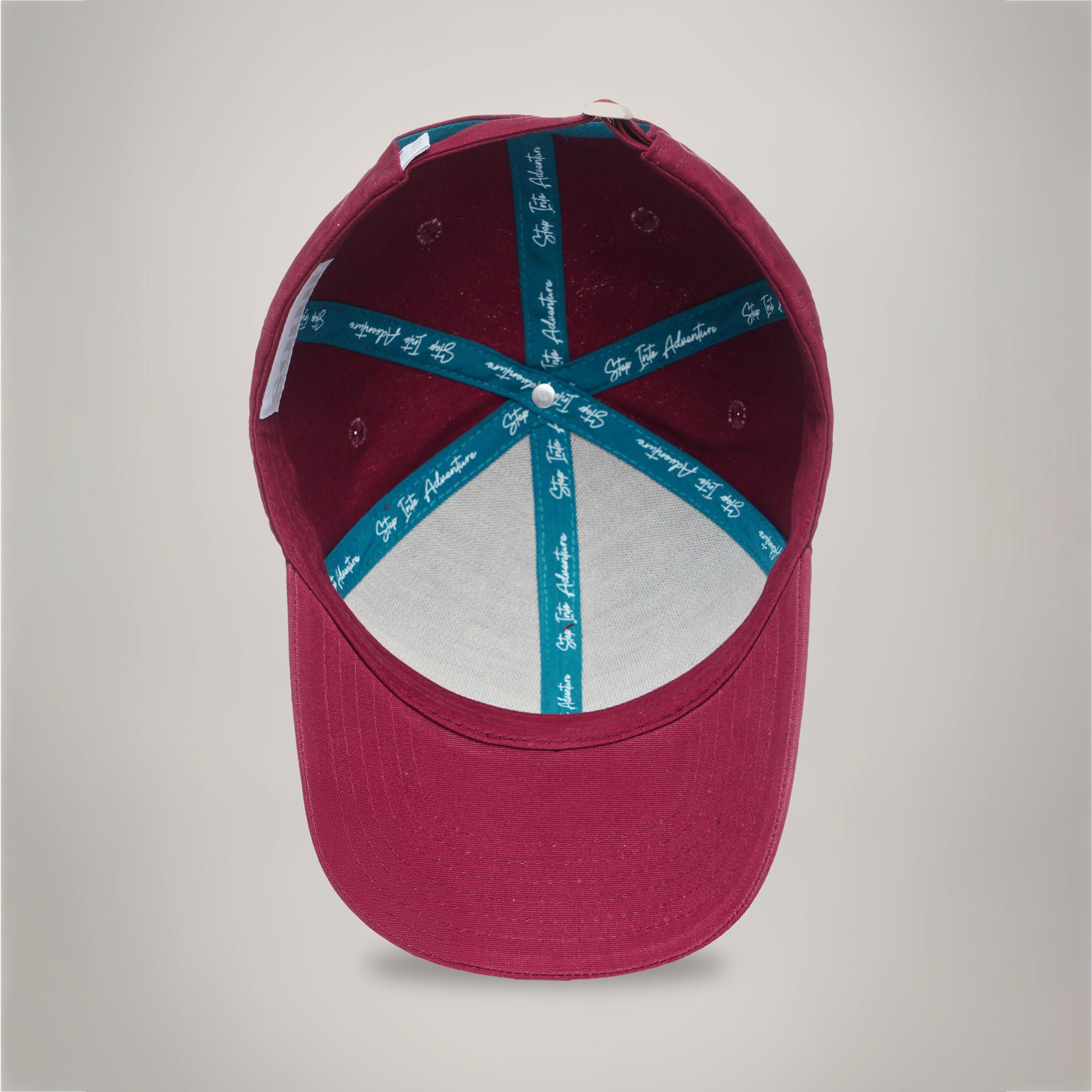Minimalist Red Men's Cap