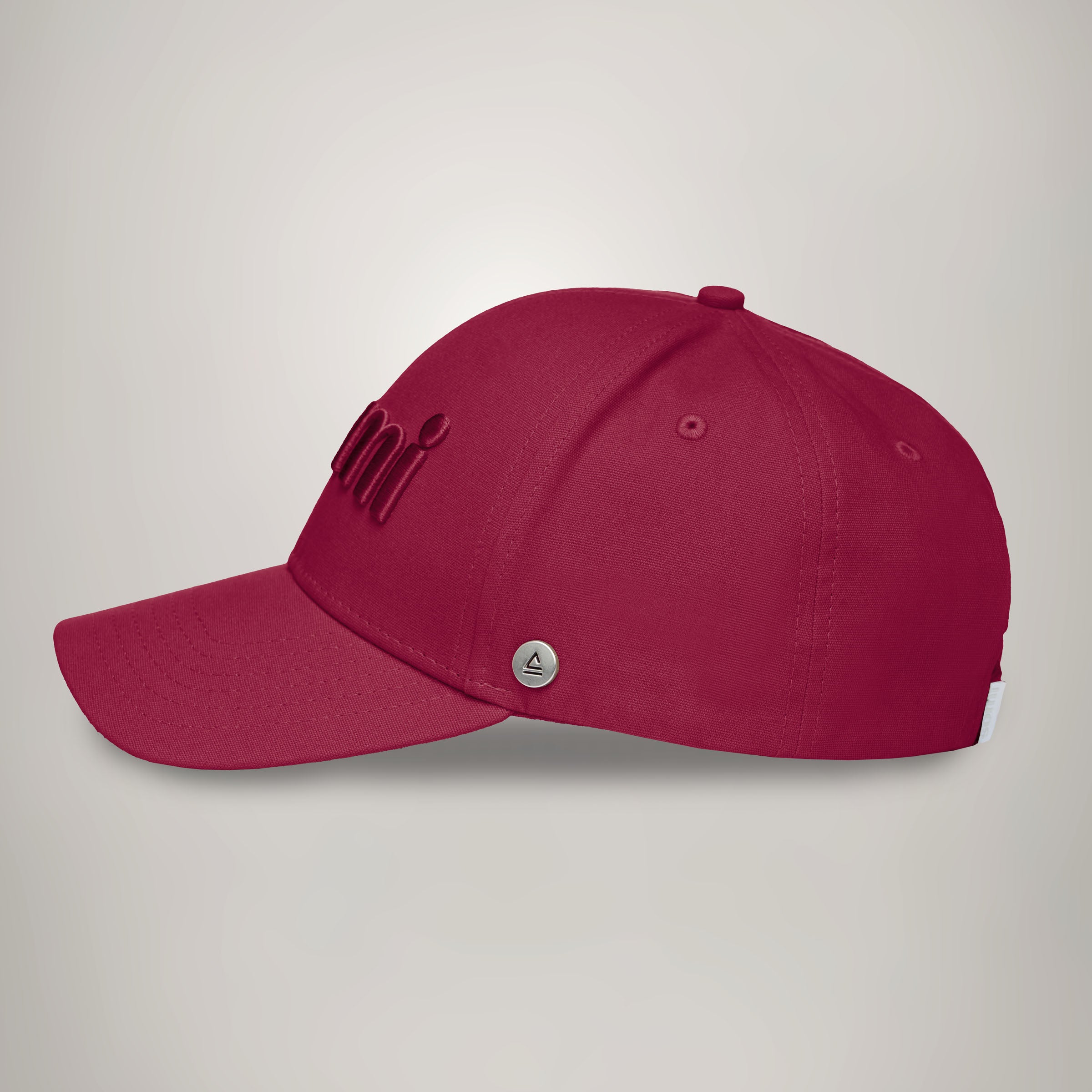 The Icon Burgundy Cotton Cap
