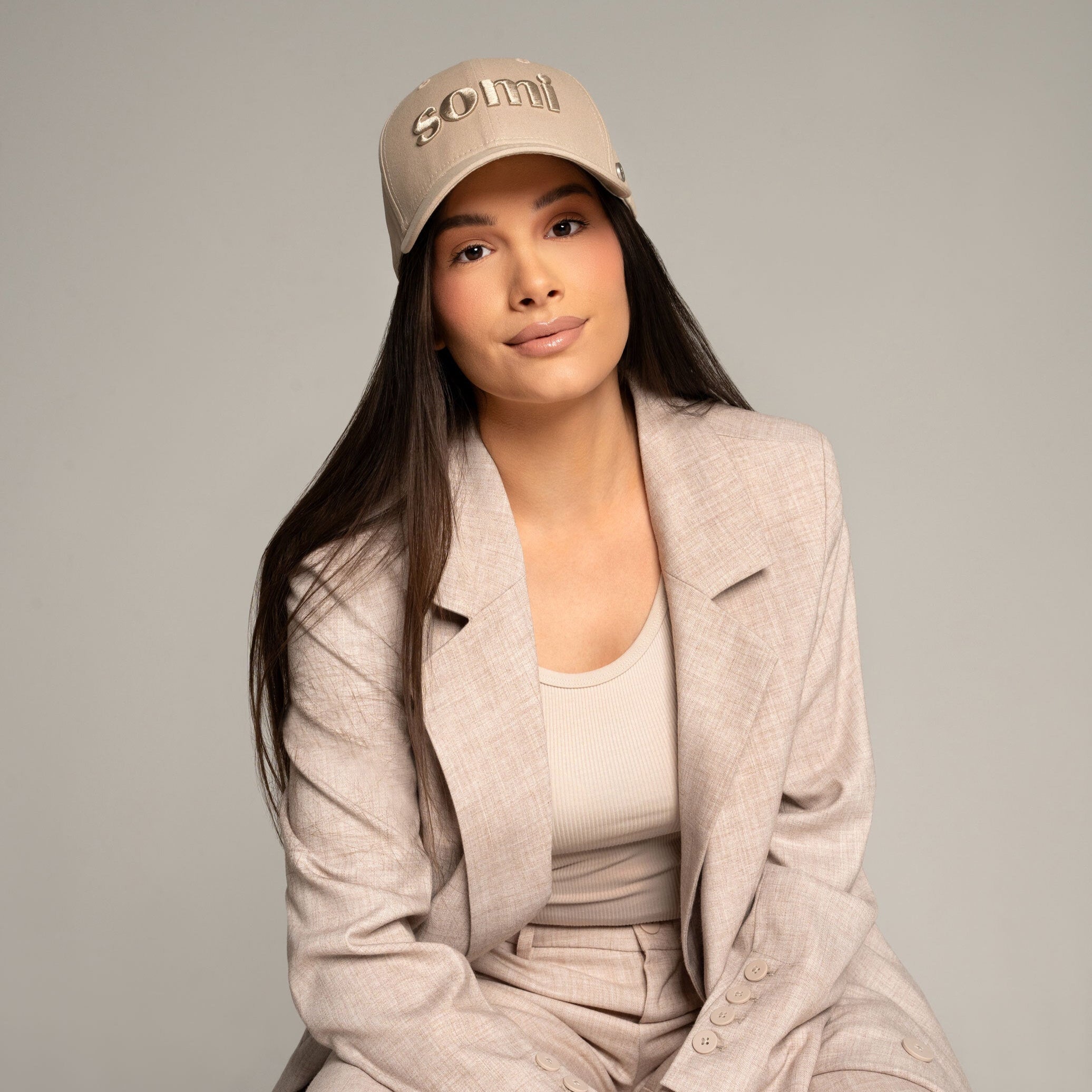 The Icon Beige Women's Cap