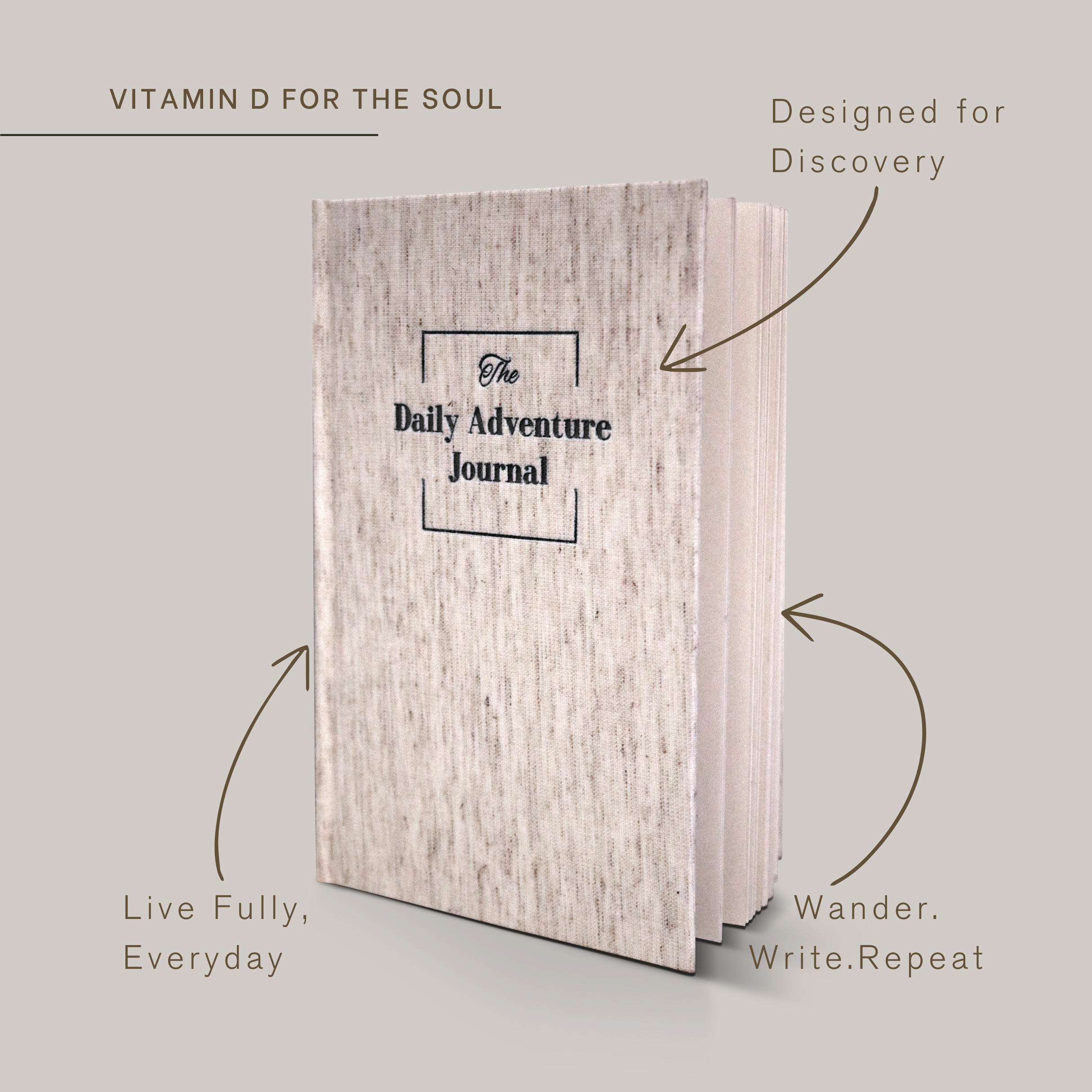 Daily Adventure Journal - unique prompts for a brighter day