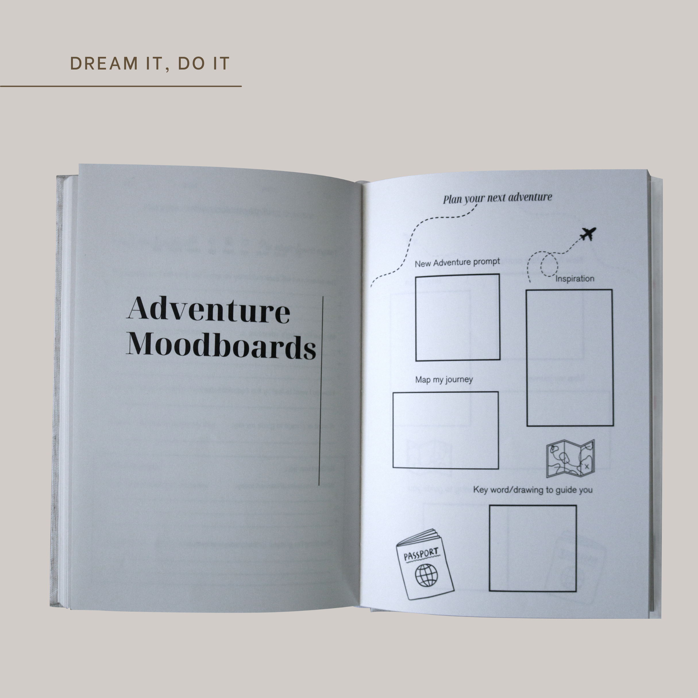 Daily Adventure Journal - unique prompts for a brighter day